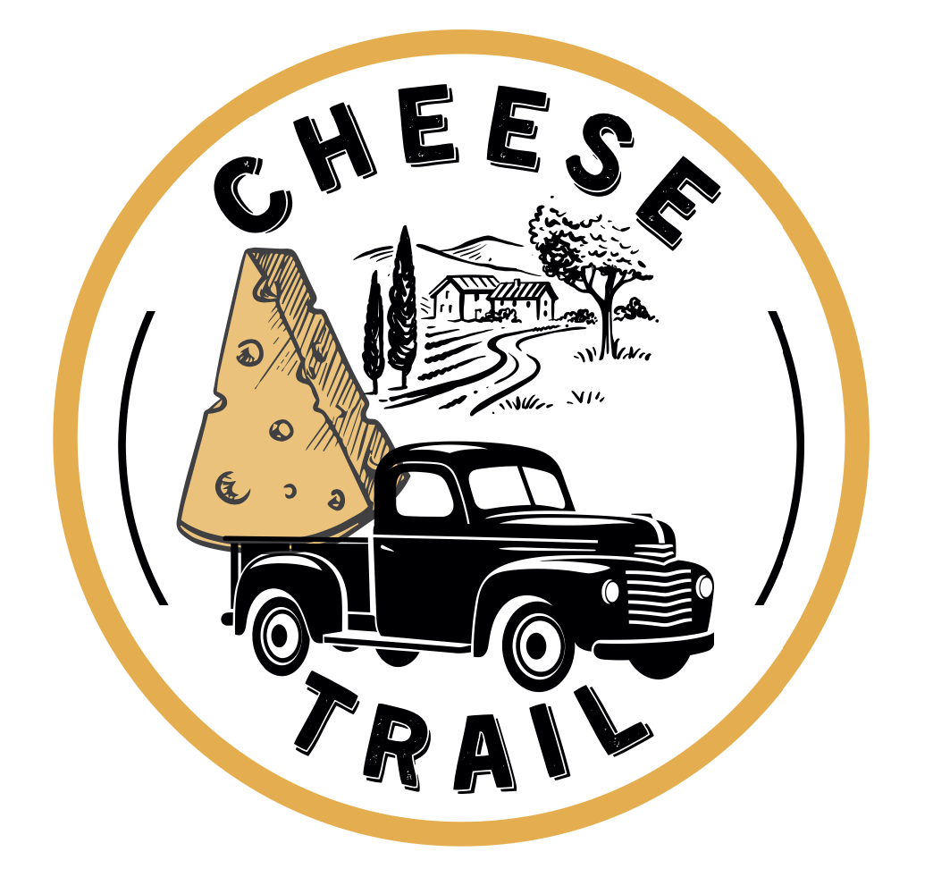Cheese trail logo truck with cheese